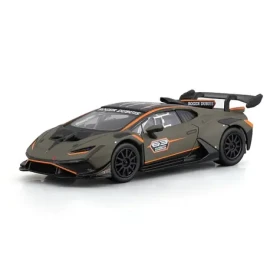 Bburago RACE Lamborghini Huracán Super Trofeo EVO2 v dekorativním boxu - matná zelená 1:43