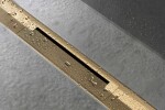HANSGROHE - RainDrain Flex Lineární sprchový žlab s nerezovým roštem 700, do prostoru, zkrátitelný, kartáčovaný bronz 56043140