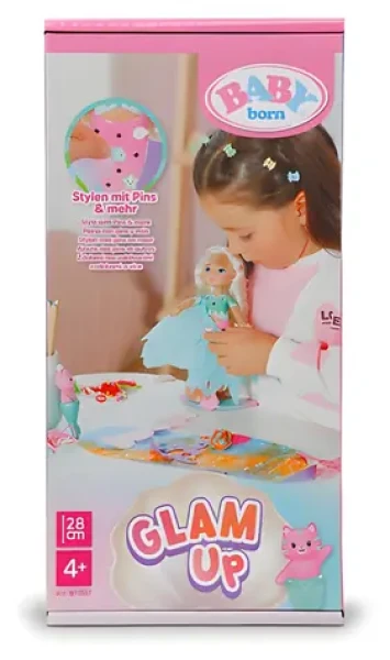 ZAPF CREATION BABY born Panenka Glam Up Sparkle růžová