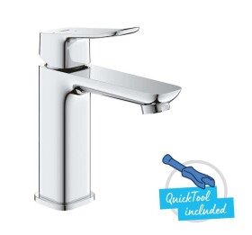 GROHE - Dice Umyvadlová baterie s výpustí Push-Open, studený start, chrom 1018360000