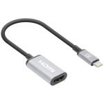 Manhattan USB 2.0 adaptér [1x USB-C® zástrčka - 1x zástrčka DisplayPort] USB-C auf DisplayPort-Kabel Stecker/Stecker 4K@