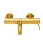 Vanová baterie SAT Aurum bez sprchového setu 150 mm broušená zlatá SATBAUR222BG SATBAUR222BG