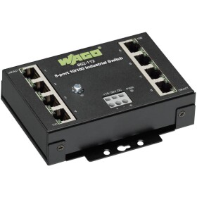 WAGO 852-112 Industrial-ECO-Switch průmyslový ethernetový switch 8 portů