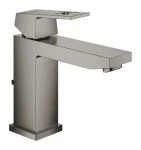 Grohe Eurocube - Umyvadlová baterie s výpustí kartáčovaný Hard Graphite (23445AL0)