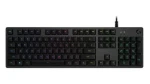 Logitech G512 Carbon černá / Herní klávesnice / mechanická / GX Brown Tactile (920-009434)