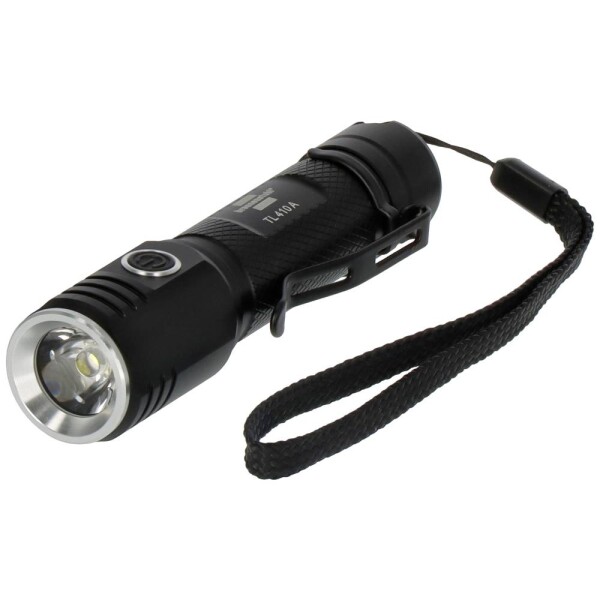 Brennenstuhl TL 410 A LED kapesní svítilna, s USB rozhraním, napájeno akumulátorem, 400 lm, 29 h, 0.191