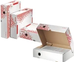 Leitz Speedbox / Archivační kontejner / A4 / bílá-červená (623911)