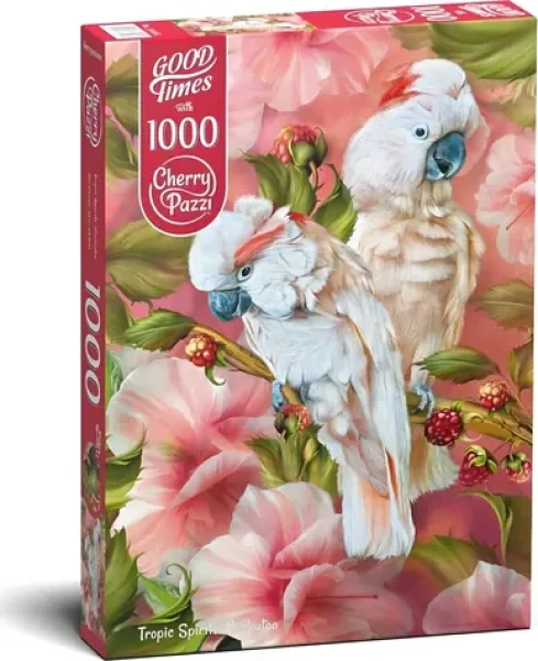 CHERRY PAZZI Puzzle Kakadu - duchové tropů