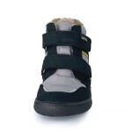 Chlapecké zimní barefoot boty PRO-tex Protetika - GERO BLACK - 35