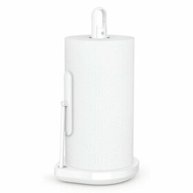 Simplehuman Zásobník papírových utěrek + pumpička na čistící přípravek bílá / 177 ml (838810026190)