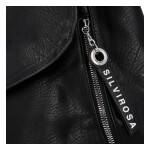 Koženkový batůžek Ellie, černý