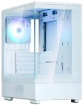 Zalman P10 bílá / PC skříň / Mini Tower / 1x 120mm ARGB fan / 1x USB-A 3.2 Gen2 + 1x USB-C / temperované sklo (P10 White)