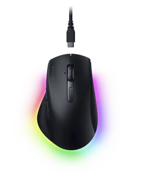 Razer Pro Click V2 / Bezdrátová myš / optická / 30000 DPI / 9 tlačítek / USB / Bluetooth (RZ01-03900100-R3M1)