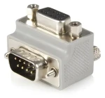 StarTech sériový adaptér DB9 pravoúhlý M/F šedá / Sériový adaptér / DB9 / Pravoúhlý konektor (GC99MFRA2)
