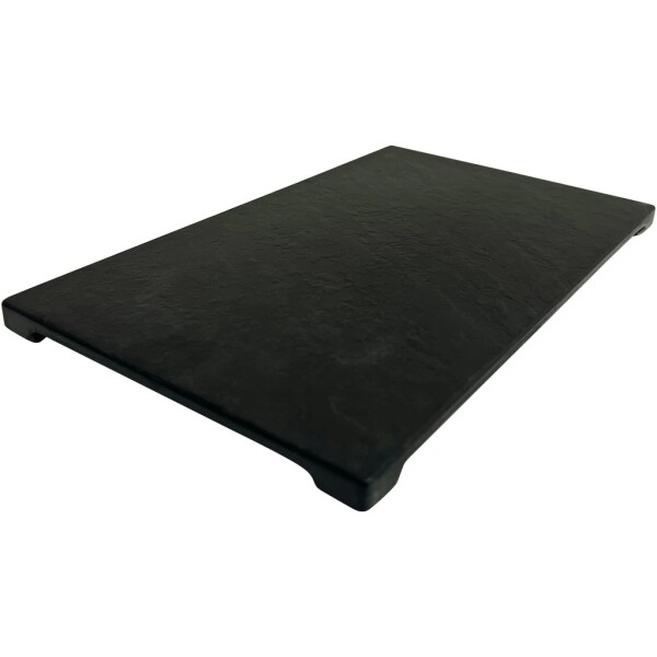 CERANO Kryt odtoku pro vaničky Gusto - černá matná - 19,5x11,8 cm