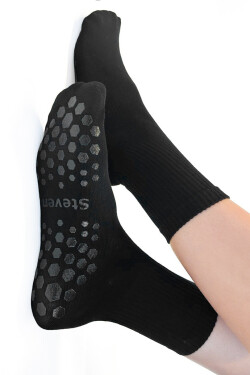 DÁMSKÉ PONOŽKY S ABS 088 bílá 38-40