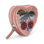 Konges Sløjd Dětská peněženka Cherry Mellow Rose, růžová barva, plast