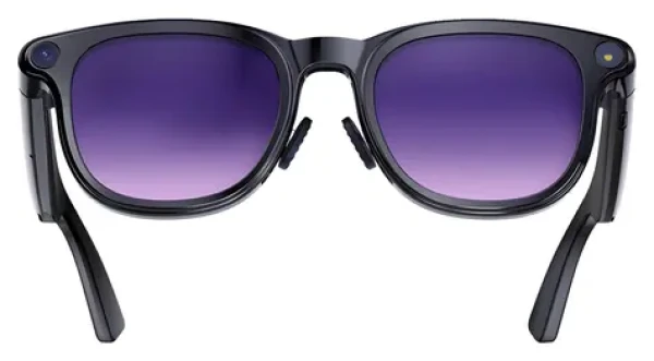 Colmi A2 AI fialová skla / Chytré sluneční brýle / kamera 8 MP / UV ochrana / Bluetooth 6.0 / výdrž 10 h (A2 purple)