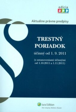 Trestný poriadok