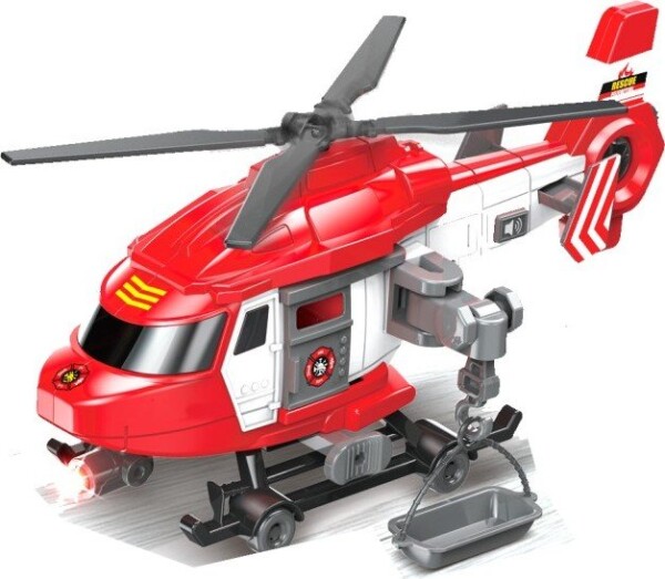 Hasičská helikoptéra 1:16