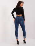 Kalhoty PM SP jeans J1318 15.31X tmavě modrá S