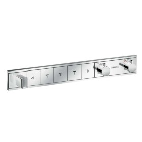 HANSGROHE - RainSelect Baterie pod omítku pro 5 spotřebičů, chrom 15358000