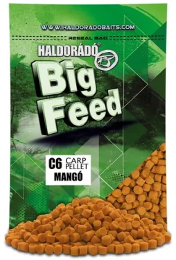 Haldorádó Pelety Big Feed C6 Pellet 700g 6mm Mango (HD21510)