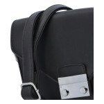 Módní nadčasová dámská crossbody kabelka Sylvia, černá