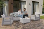 KETER SCANDI LINEA 3 SEATERS SET - Ash grey/Storm grey