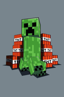 Fleecová deka - Minecraft "TNT"