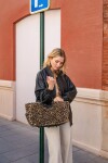 Nákupní taška Reisenthel Loopshopper M Leo fake fur