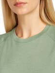 ICEBREAKER Wmns 200 Waffle Elevation SS Tee, Seaglass (vzorek) velikost: S