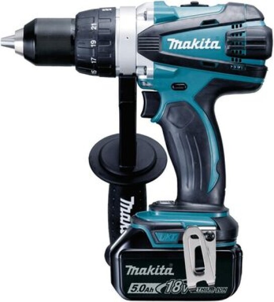 Makita DDF458RTJ / Aku příklepový vrtací šroubák / Li-ion / 18V / 2x 5.0Ah (DDF458RTJ)