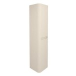 Koupelnová skříňka vysoká Naturel Austen 40x30x170 cm clear brown mat AUSTENV40CB AUSTENV40CB