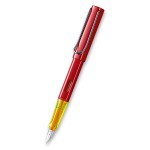 Lamy AL-star Glossy Red - plnicí pero, dárková sada se zápisníkem