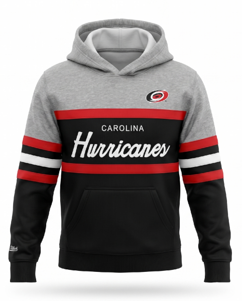 Outerstuff Dětská mikina Carolina Hurricanes NHL Head Coach Hoody Velikost: Dětské XL (13 - 15 let)