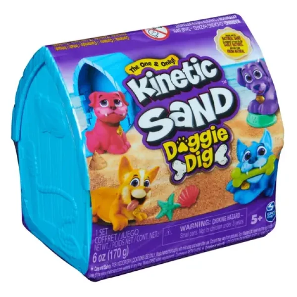 Spin Master Kinetic Sand pejsek v boudě