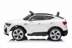 Mamido Elektrické autíčko Audi E-Tron Sportback EVA kola 4x4 bílé