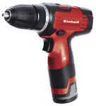 Einhell TH-CD 12-2 Li Home / Aku Vrtací šroubovák / 12V / 1.3 Ah / 1300 ot-min / 24 Nm (4513660)