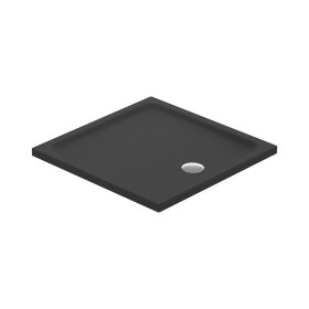 CERSANIT - Sprchová vanička čtvercová TAKO 90x4 černá mat S204-030