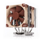 NOCTUA Chladič CPU NH-D9 DX-4677 4U, 2x 92mm, LGA4677, LGA4710, hnědá/stříbrná EDF_1074123