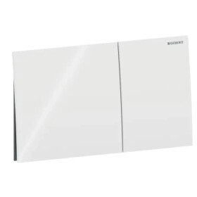 Geberit ovládací tlačítko SIGMA 70 bílé sklo, tlačítko 115.622.SI.1 115.622.SI.1