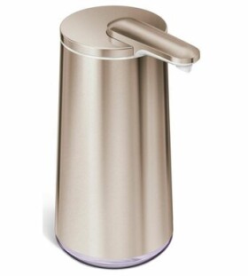 Simplehuman Bezdotykový dávkovač mýdlové pěny - 295 ml / Rose Gold - nerez ocel / dobíjecí (ST1064)
