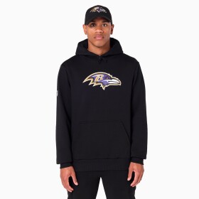 New Era Pánská mikina Baltimore Ravens NFL Logo Hoodie Sweatshirt Velikost: M
