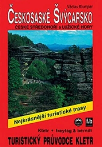 WF 19 Českosaské Švýcarsko Rother turistický průvodce Vladimíra Klumpar,