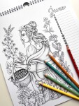 Pastelkové léto 2/Colors of summer, antistresové omalovánky s podpisem autorky, Lenka Filonenko