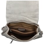 Stylový dámský koženkový kabelko/batoh Barbalea, šedý