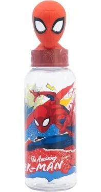 STOR Láhev na pití Spiderman 560 ml / Dětská láhev na pití / Ecozen / Bez BPA (83554)
