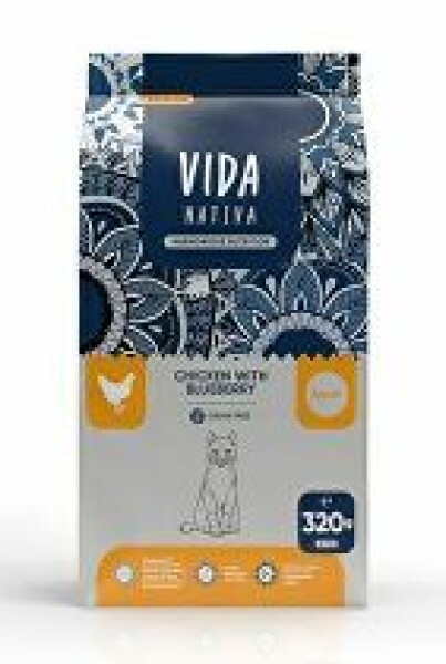 Kraftia VIDA NATIVA CAT Adult Chicken 320g