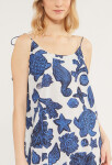 Monnari Midi šaty Dámské letní šaty se vzorem Multi Blue